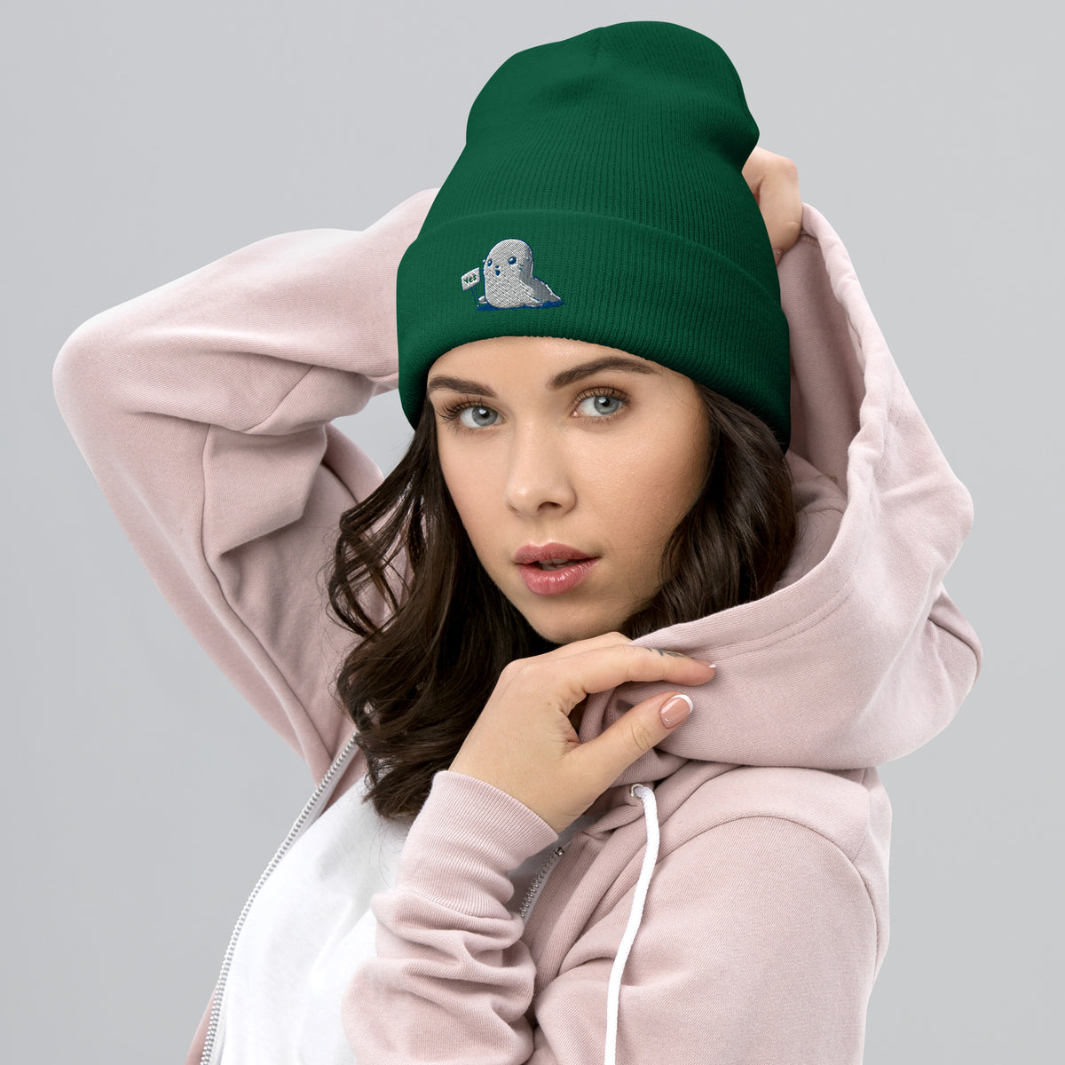 Seal of Approval Cuffed Beanie
