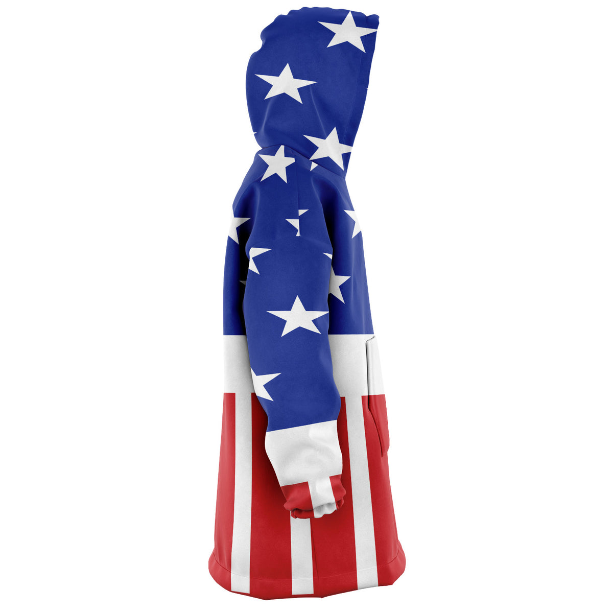 USA Riesen-Kapuzenpullover, Stars and Stripes Riesen-Kapuzenpullover in Übergröße 