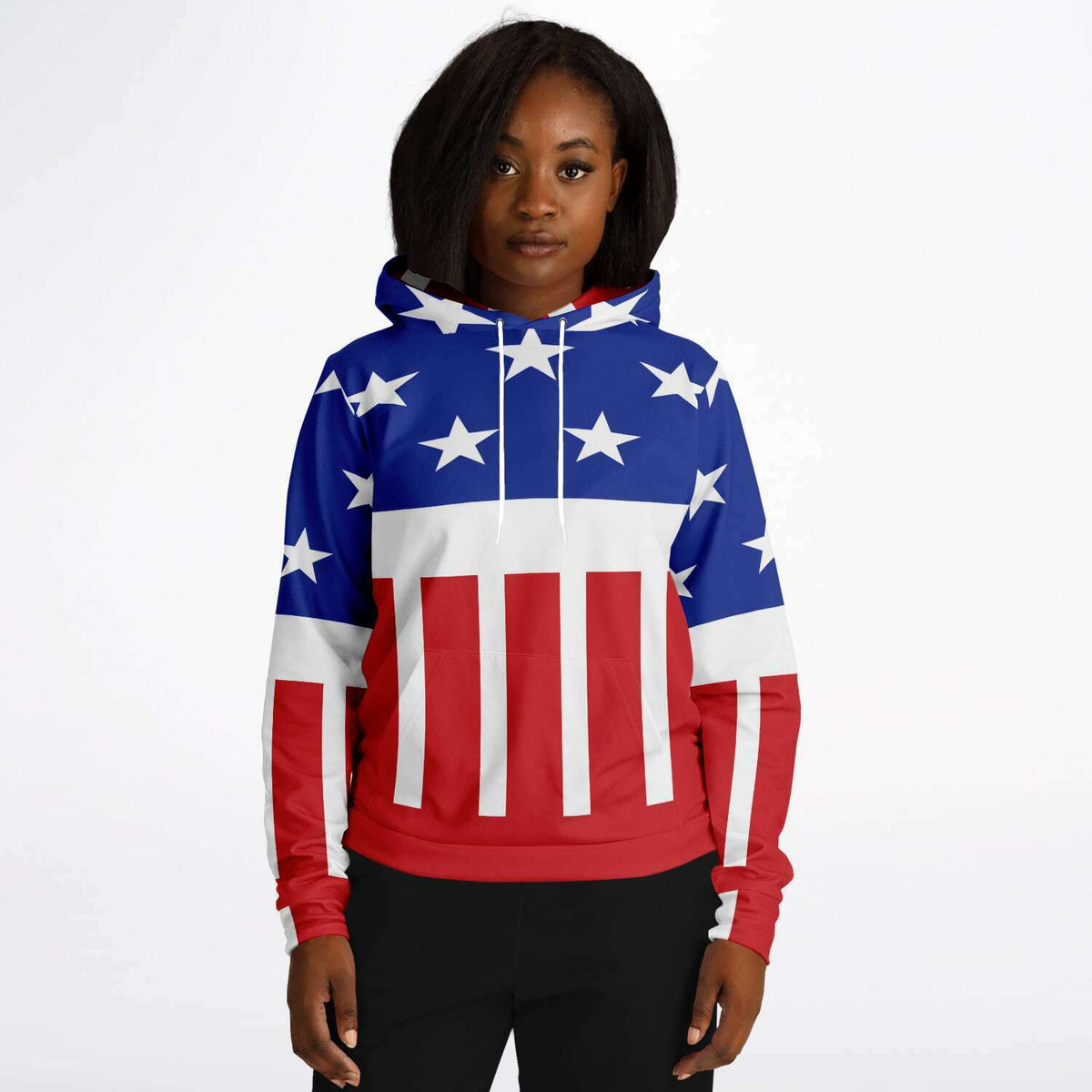 USA Flag Hoodie