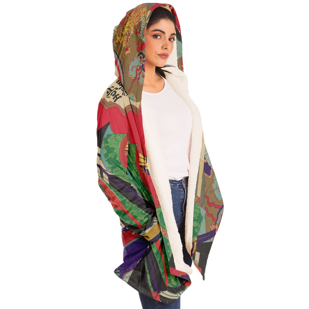 Japanese Art MicroFleece Cloak (Museum Collection)