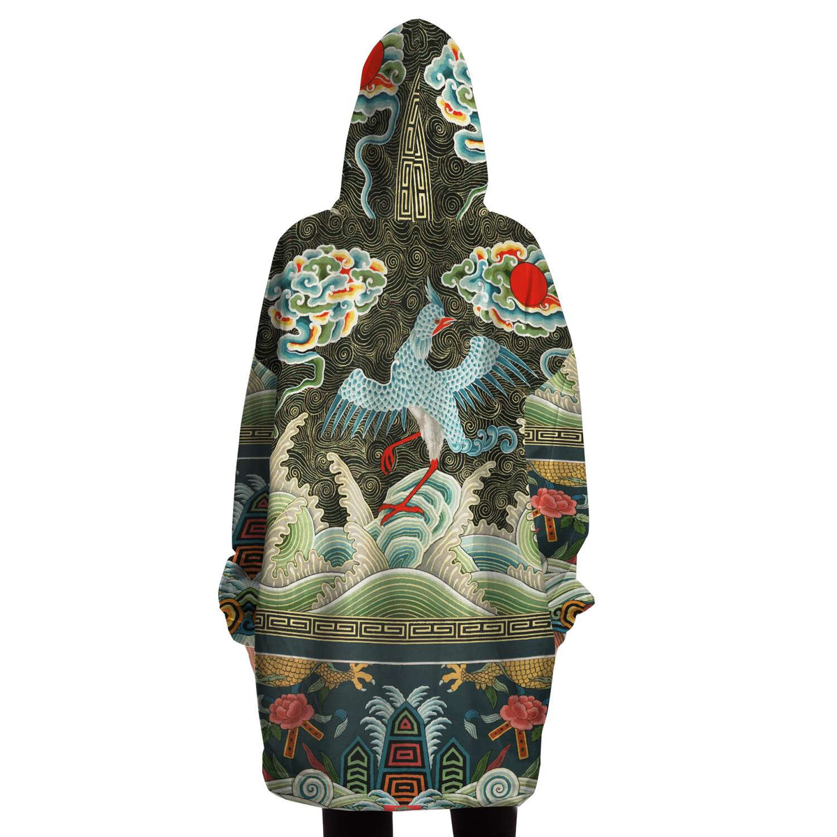 The Art Nouveau Snug Hoodie- Great for Loungewear or Festival wear