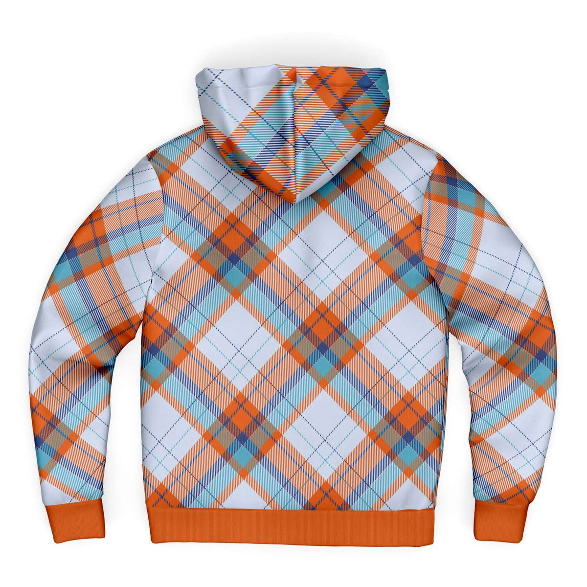 Sky Tartan Microfleece Hoodie