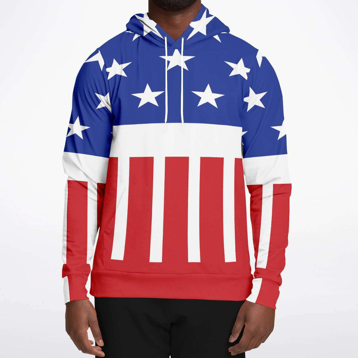 USA Flag Hoodie