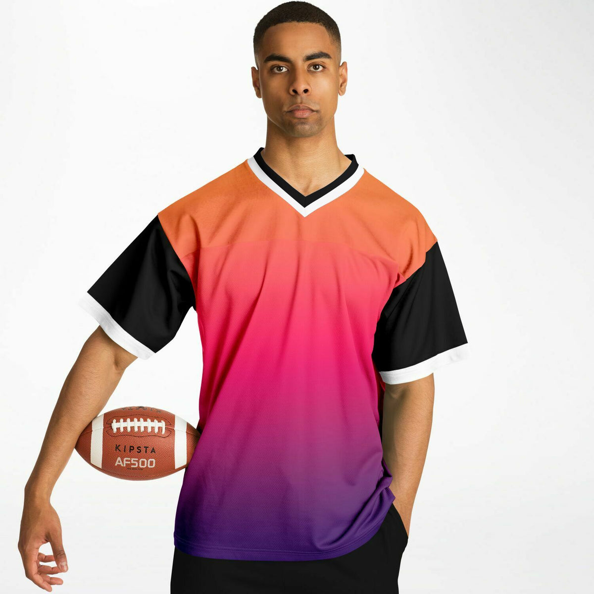 Football Jersey - Ombre Sunset