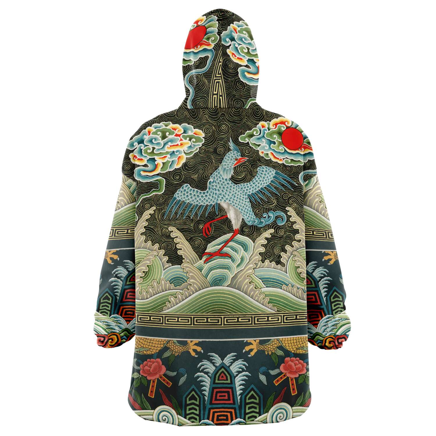 The Art Nouveau Snug Hoodie- Great for Loungewear or Festival wear