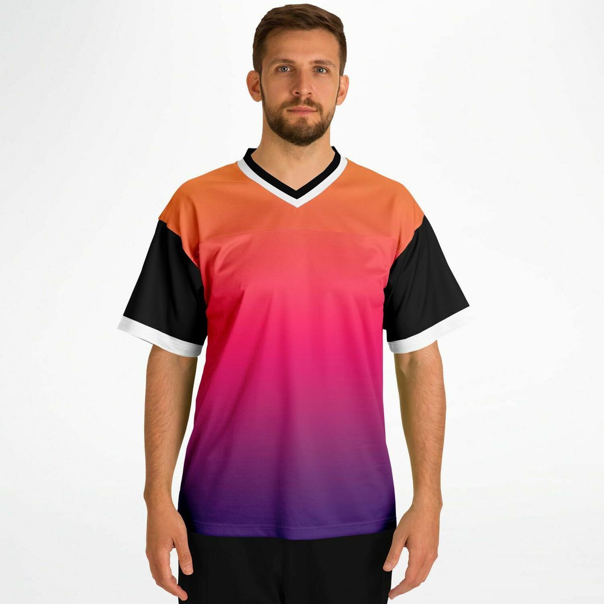 Football Jersey - Ombre Sunset