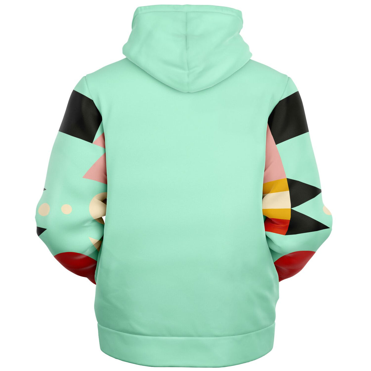 Microfleece Zip Up Hoodie Bauhaus