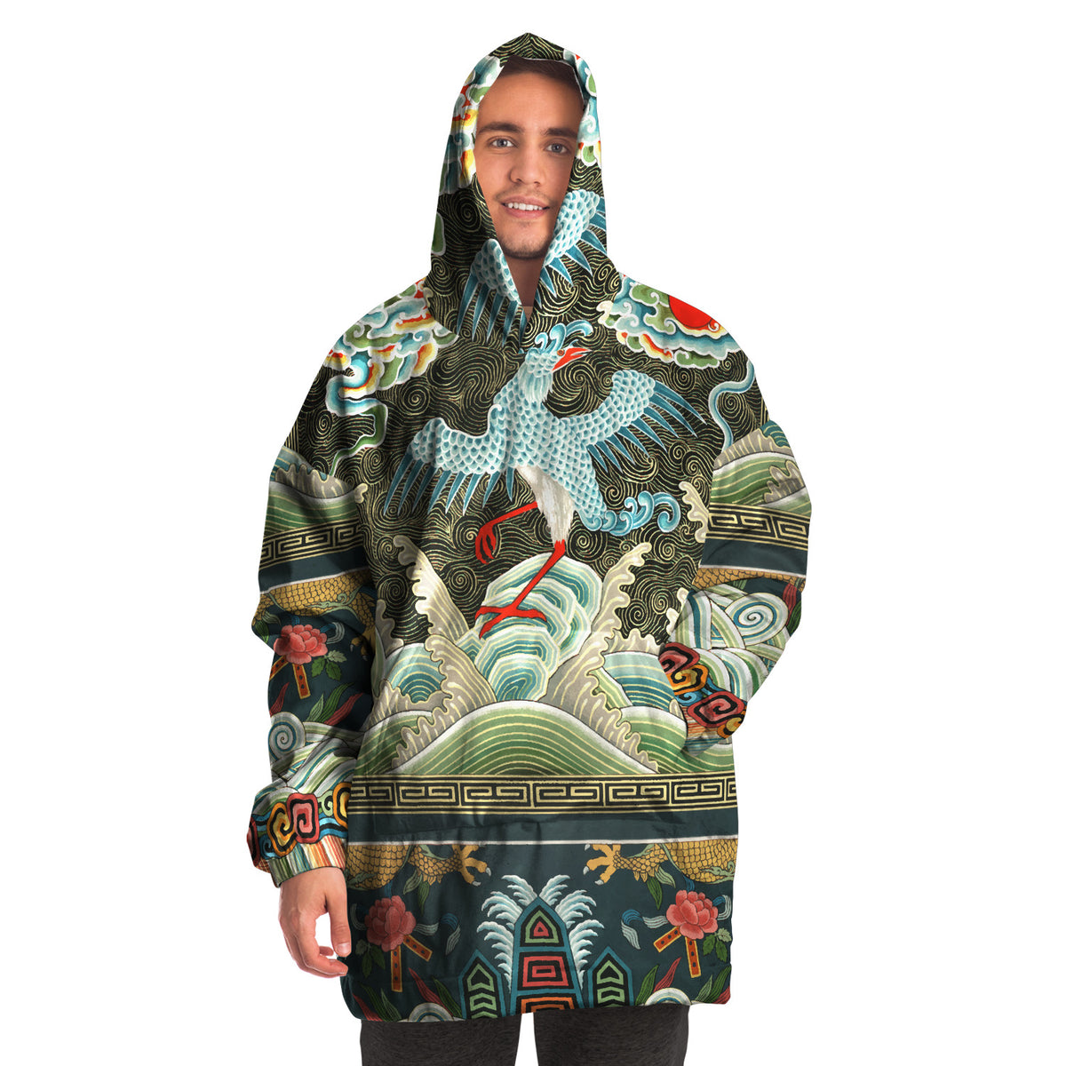 The Art Nouveau Snug Hoodie- Great for Loungewear or Festival wear