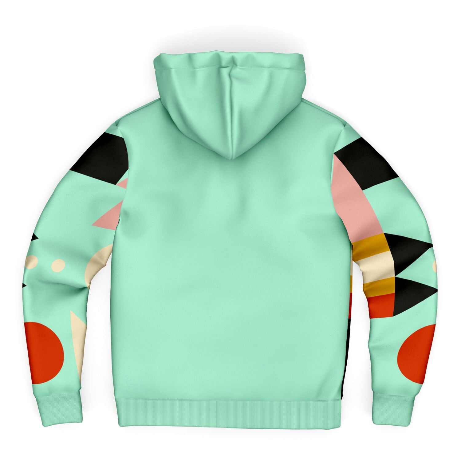 Microfleece Zip Up Hoodie Bauhaus