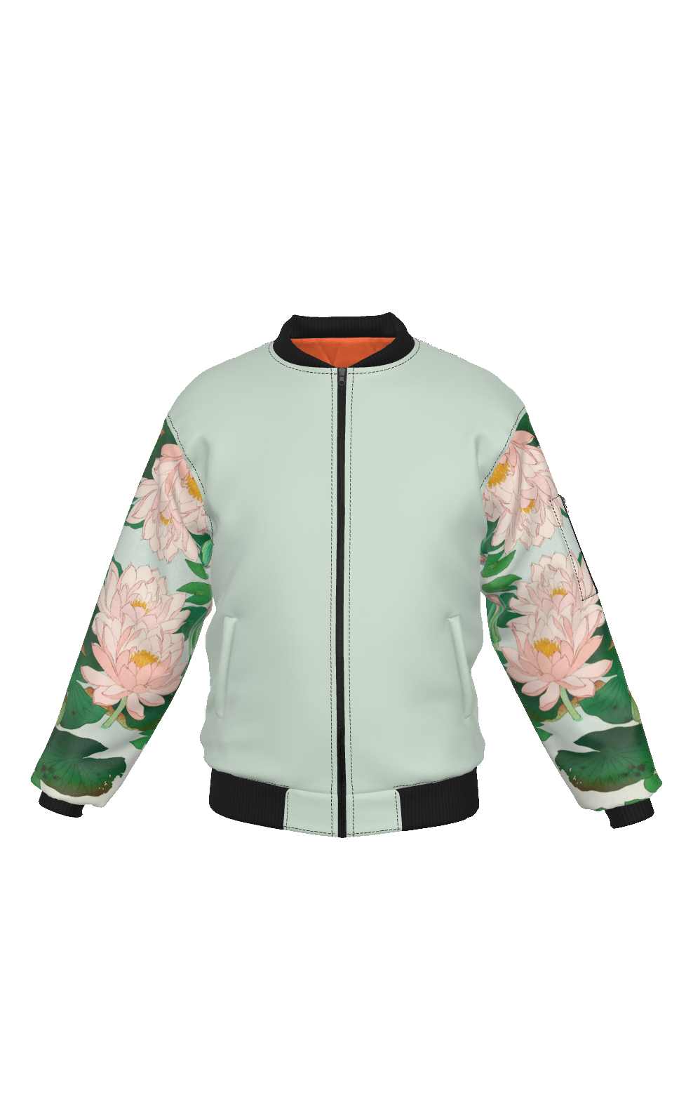 Vintage floral bomber jacket on sale