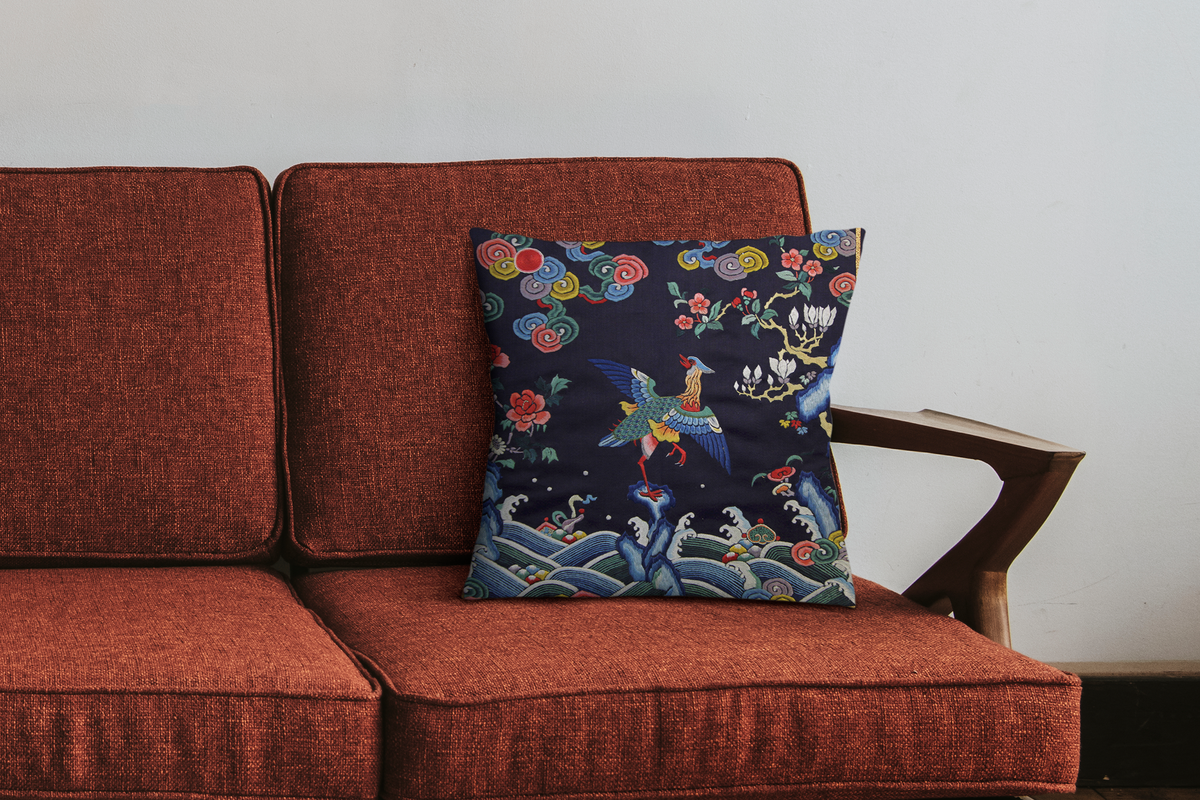 Vintage Chinese Design Luxury Cushion with insert