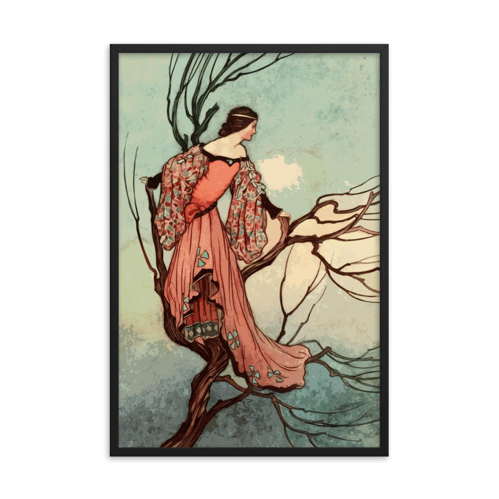 Alphonse Mucha Vintage Premium Art Print - Futureisretro