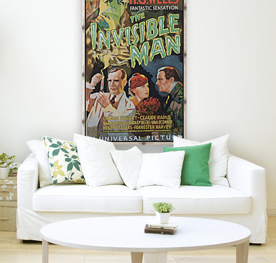The Invisible Man Universal Picture Carl Laemmle vintage movie poster
