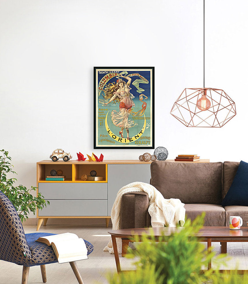 L&#39;Orient Jugendstil Poster