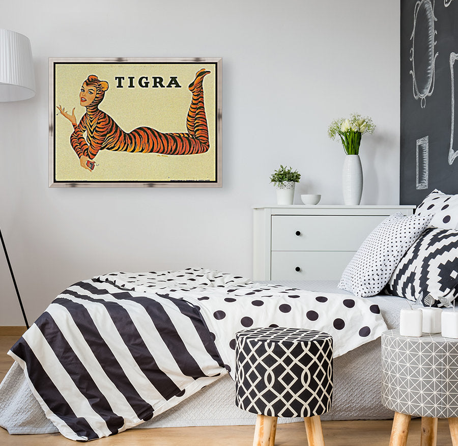 De Moore Tigra Werbeplakat