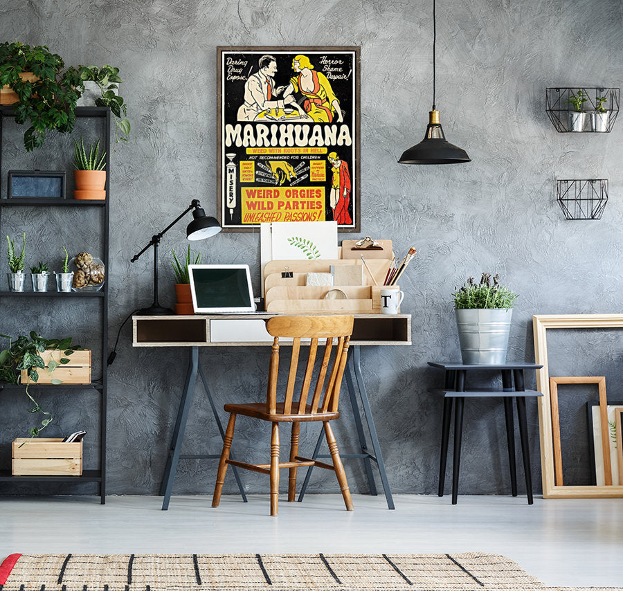 Marihuana-Plakat aus dem Jahr 1936