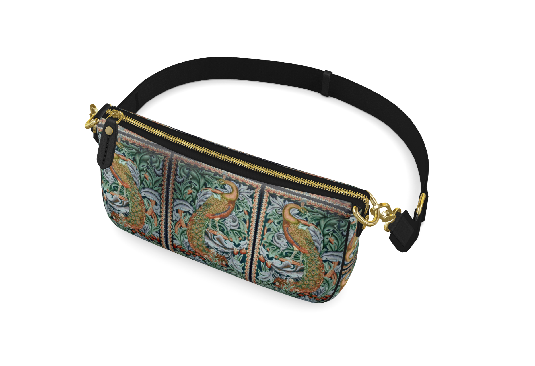 Bottomof William morris Sling bag